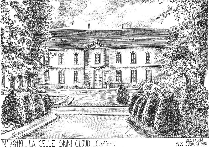 N 78119 - LA CELLE ST CLOUD - château